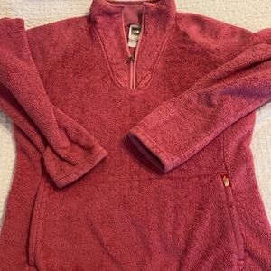 North face Women’s pink size Large pullover